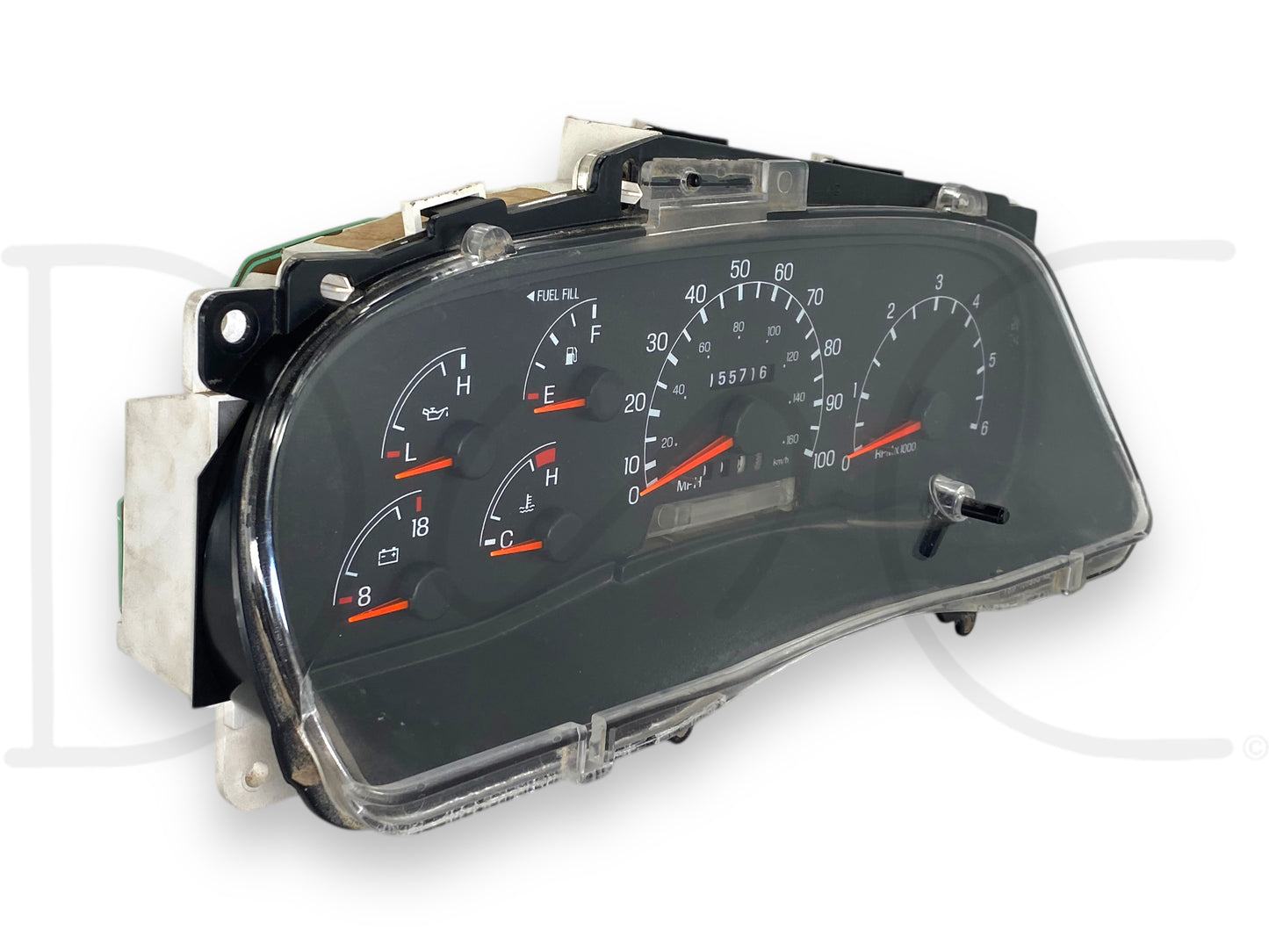 99-01 Ford F250 F350 7.3 7.3L Gas A/T Speedometer Instrument Gauge Cluster