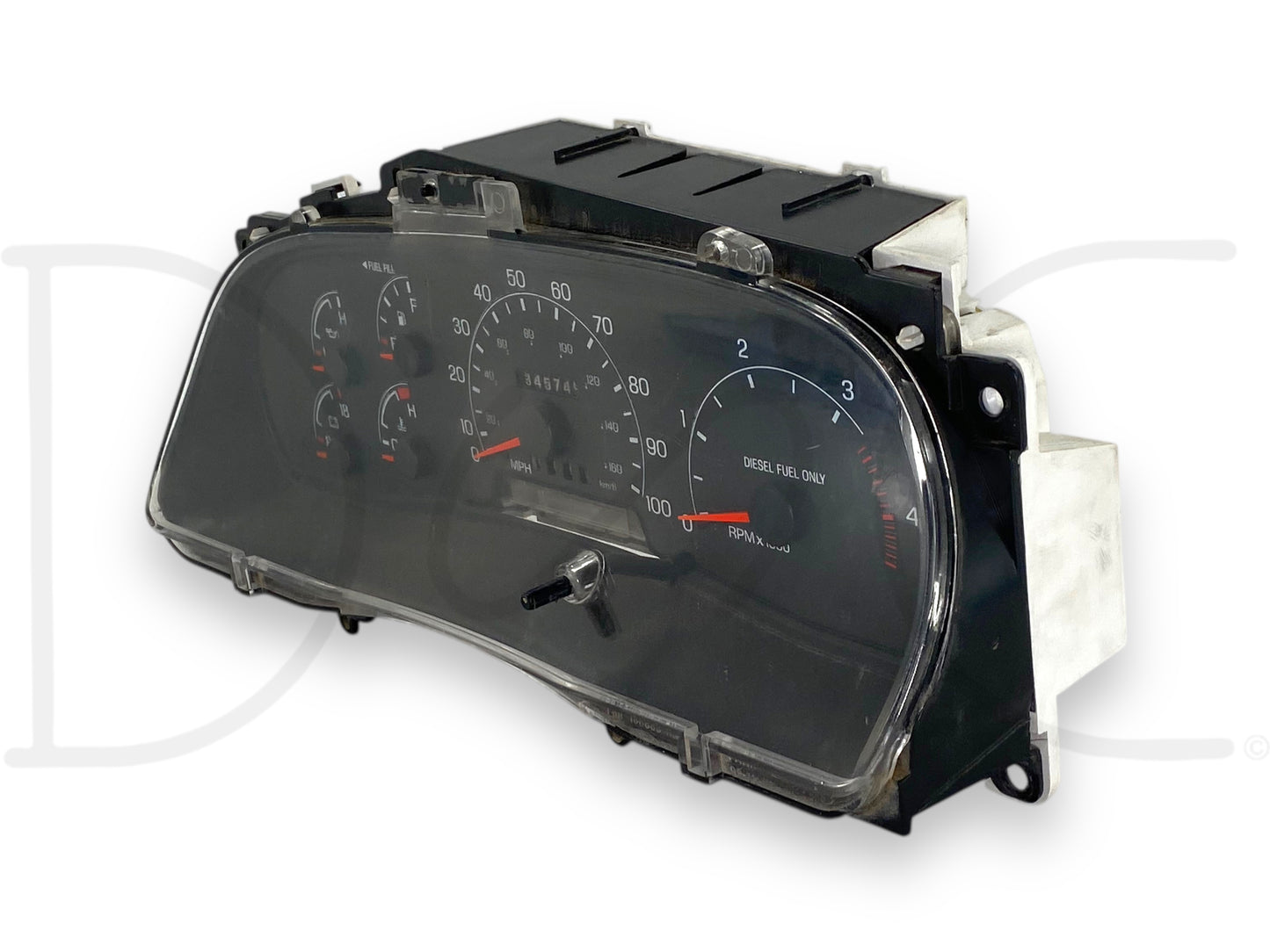 99-01 Ford F250 F350 7.3 7.3L Diesel A/T Speedometer Instrument Gauge Cluster