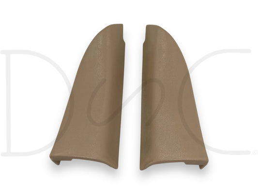 1999 Ford F250 F350 LH RH Left Right Door Sail Trim Panel Covers Set Prairie Tan