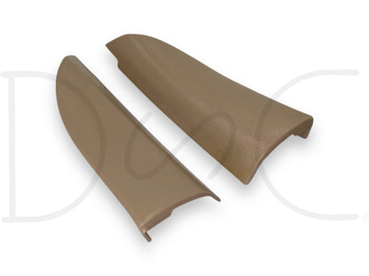 1999 Ford F250 F350 LH RH Left Right Door Sail Trim Panel Covers Set Prairie Tan