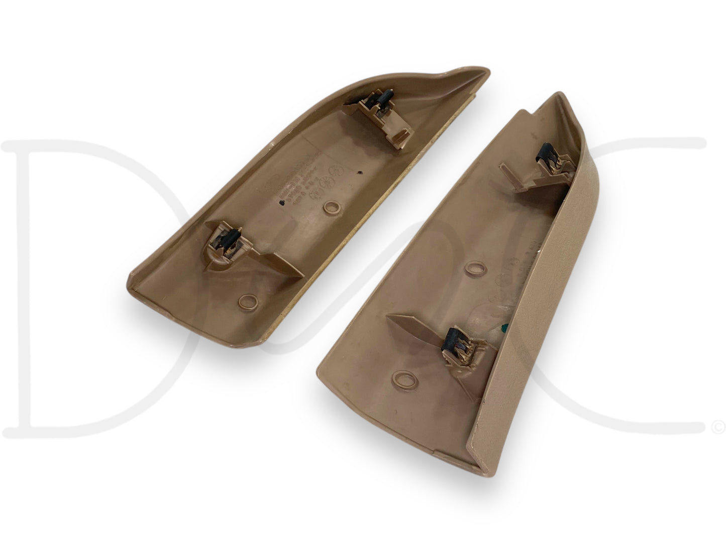 1999 Ford F250 F350 LH RH Left Right Door Sail Trim Panel Covers Set Prairie Tan