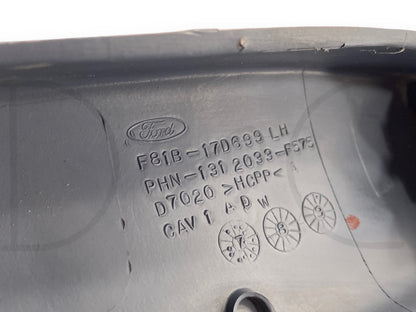 1999 Ford F250 F350 F450 LH Left Driver Sail Panel Window Trim Cover Panel Blue