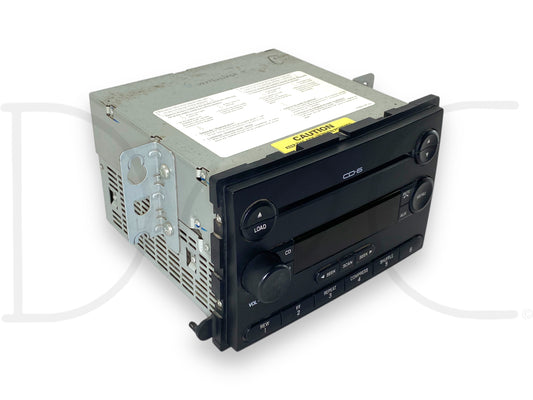 05-07 Ford F250 F350 Factory Radio Head Unit AM/FM Aux 6 CD OEM 6C3T-18C815-AC