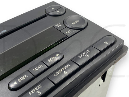 05-07 Ford F250 F350 Factory Radio Head Unit AM/FM Aux 6 CD OEM 6C3T-18C815-AC