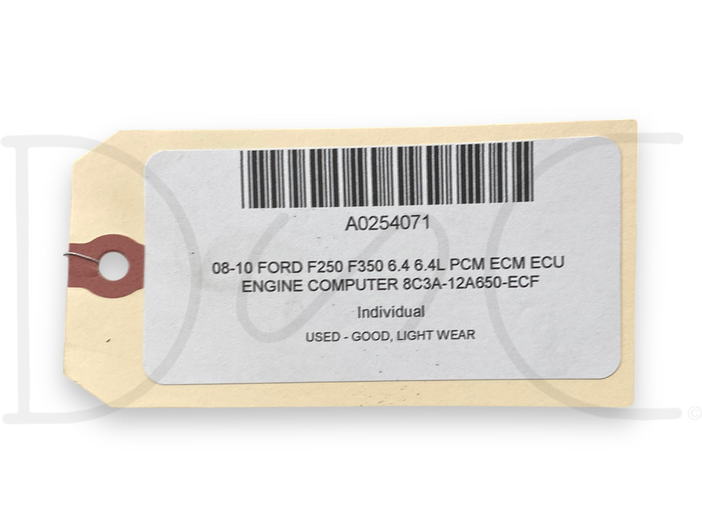 08-10 Ford F250 F350 6.4 6.4L PCM ECM ECU Engine Computer 8C3A-12A650-Ecf