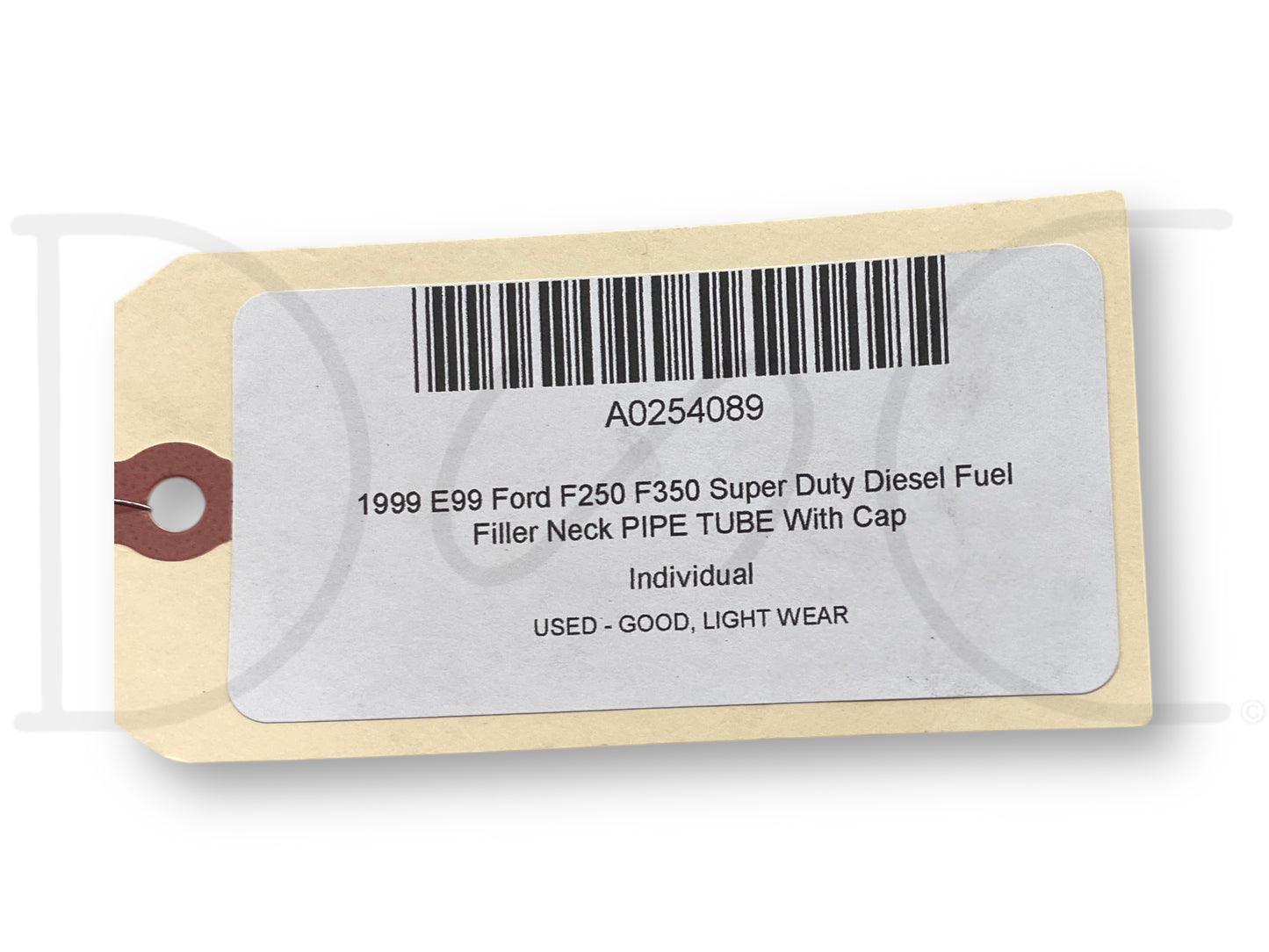 1999 E99 Ford F250 F350 Super Duty Diesel Fuel Filler Neck Pipe Tube With Cap