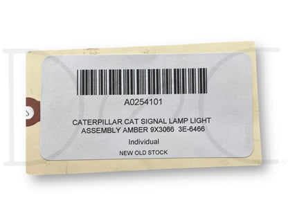 Caterpillar Cat Signal Lamp Light Assembly Amber 9X3066  3E-6466