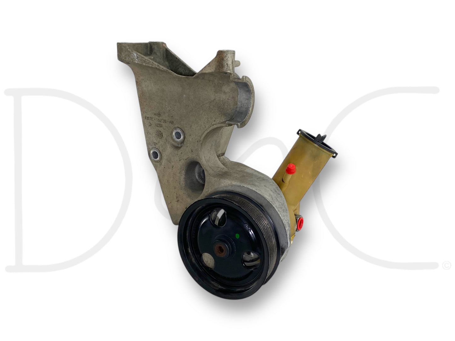 99-02 Ford F250 F350 7.3L Power Steering Pump Alternator Bracket Pulley Assembly