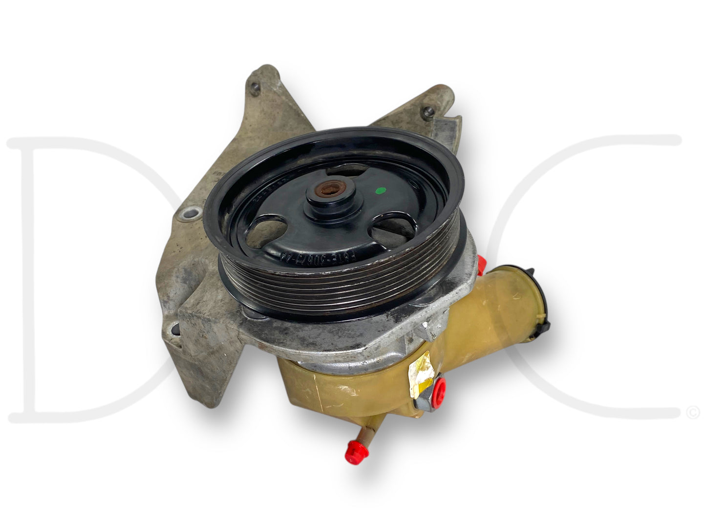 99-02 Ford F250 F350 7.3L Power Steering Pump Alternator Bracket Pulley Assembly