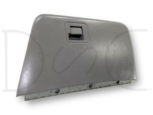 99-02 Ford F250 F350 Dash Glove Box Storage Bin Compartment Gray OE