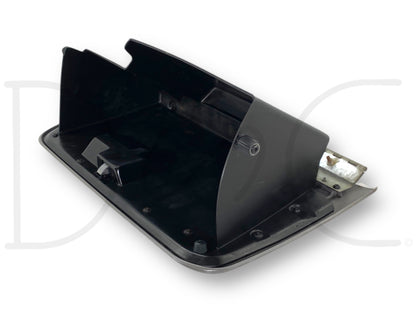 99-02 Ford F250 F350 Dash Glove Box Storage Bin Compartment Gray OE