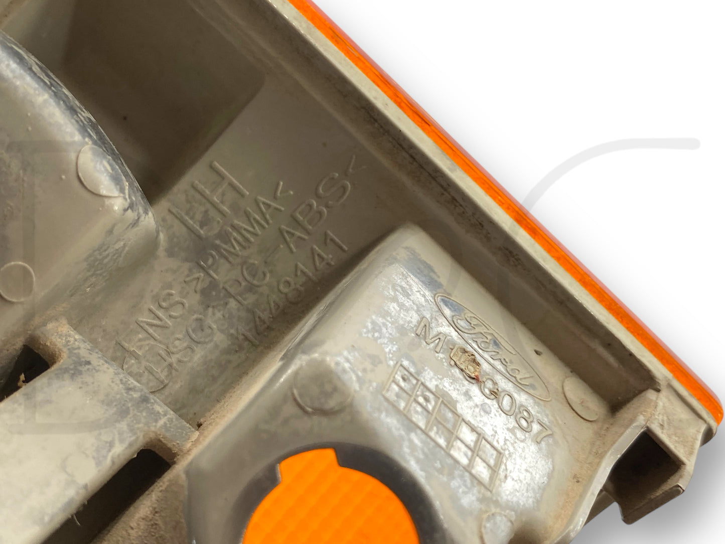 08-16 Ford F250 F350 LH Left Driver Mirror Signal Marker Light Lens Amber OEM