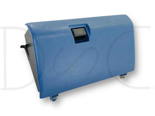 92-97 Ford F250 F350 Dash Glove Box Storage Bin Compartment Blue OE