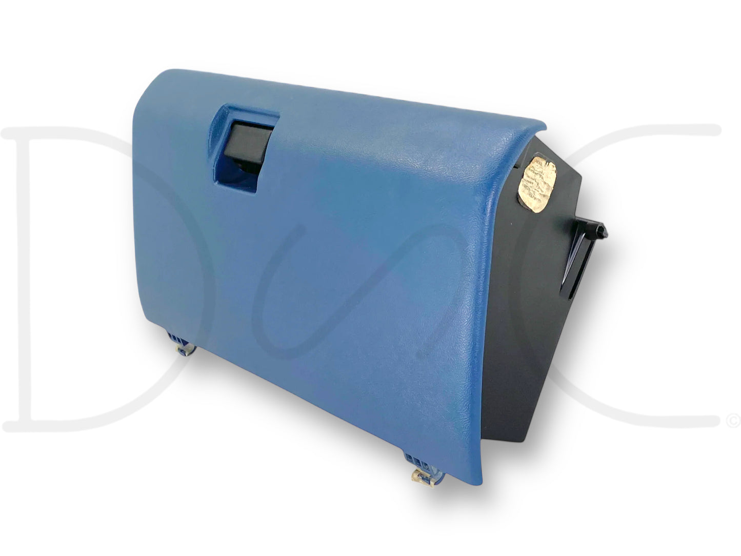 92-97 Ford F250 F350 Dash Glove Box Storage Bin Compartment Blue OE