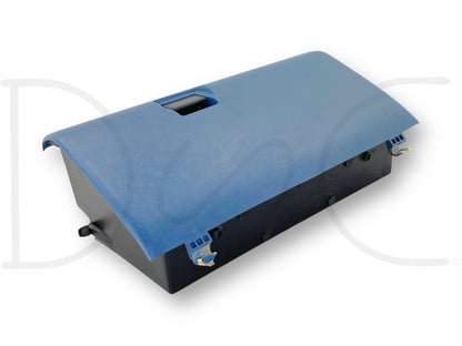 92-97 Ford F250 F350 Dash Glove Box Storage Bin Compartment Blue OE