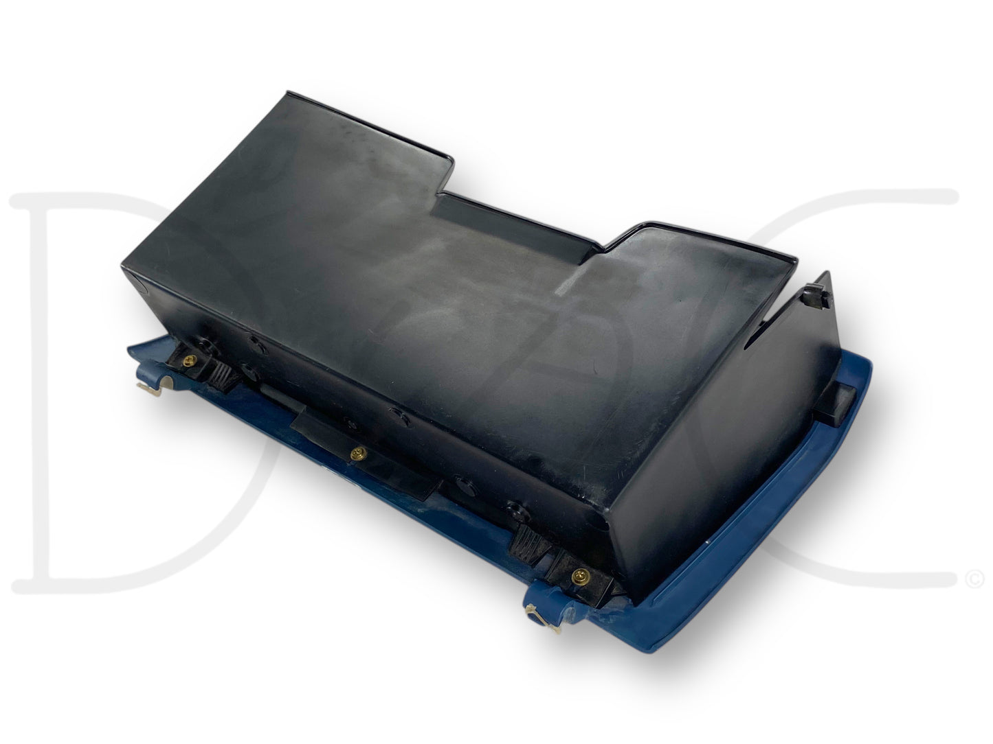 92-97 Ford F250 F350 Dash Glove Box Storage Bin Compartment Blue OE