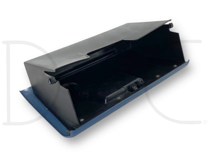 92-97 Ford F250 F350 Dash Glove Box Storage Bin Compartment Blue OE
