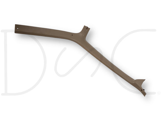 92-97 Ford F250 F350 LH Driver A Pillar Trim Panel Tan OE F2Tb-15025A85-Bbw