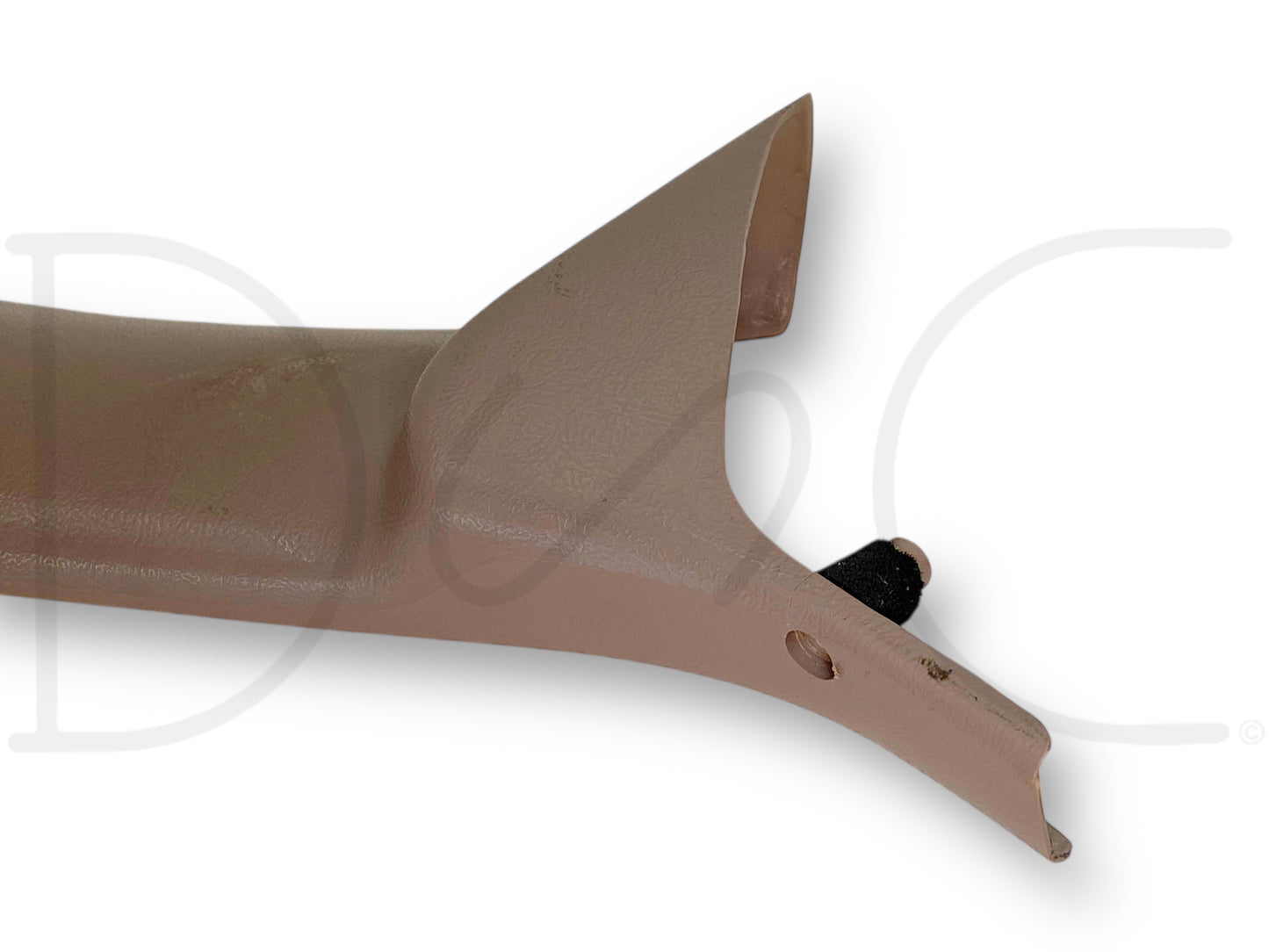 92-97 Ford F250 F350 LH Driver A Pillar Trim Panel Tan OE F2Tb-15025A85-Bbw