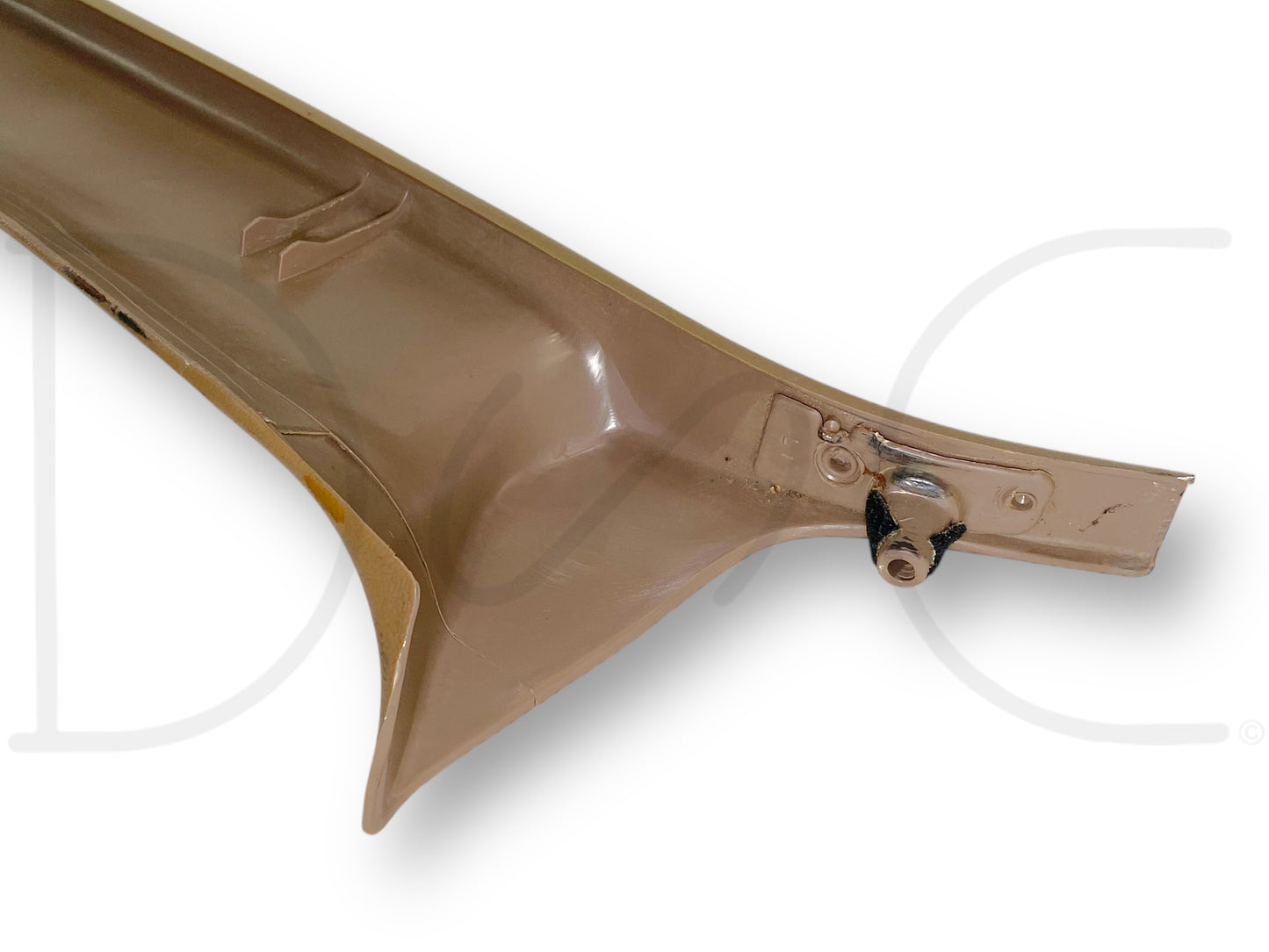 92-97 Ford F250 F350 LH Driver A Pillar Trim Panel Tan OE F2Tb-15025A85-Bbw