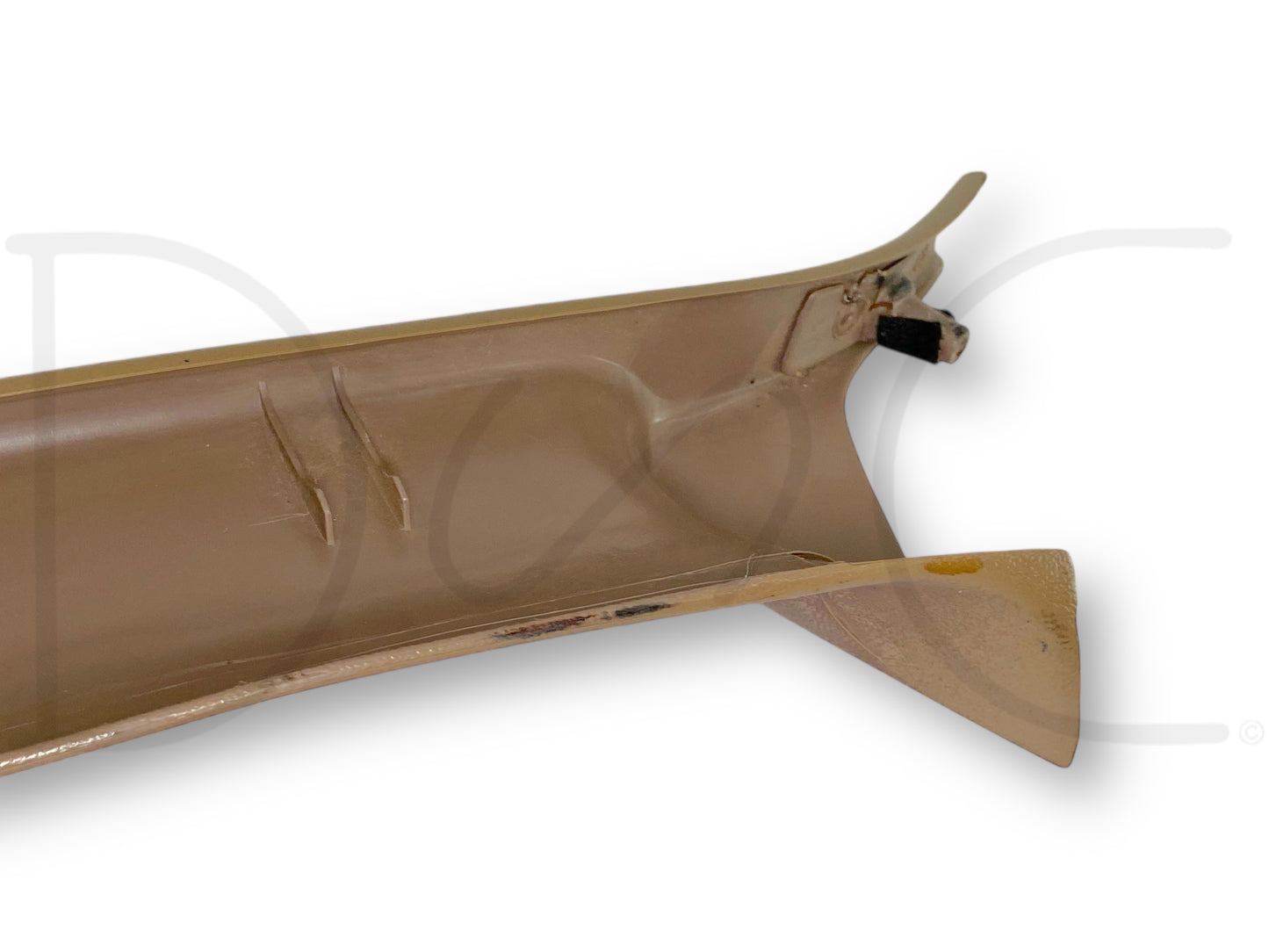92-97 Ford F250 F350 LH Driver A Pillar Trim Panel Tan OE F2Tb-15025A85-Bbw