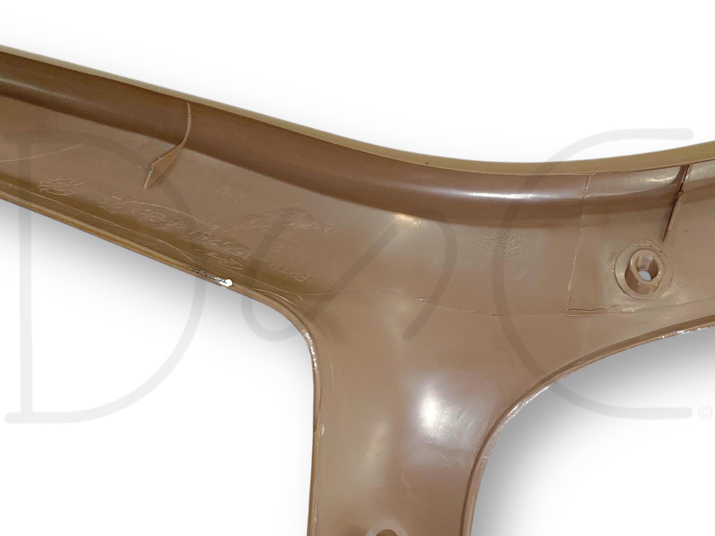 92-97 Ford F250 F350 RH Passenger A Pillar Trim Panel Tan F2Tb-15025A84-Bbw