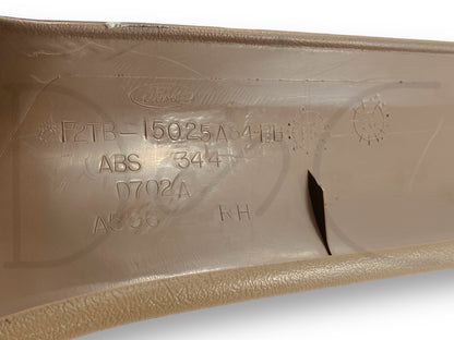 92-97 Ford F250 F350 RH Passenger A Pillar Trim Panel Tan F2Tb-15025A84-Bbw