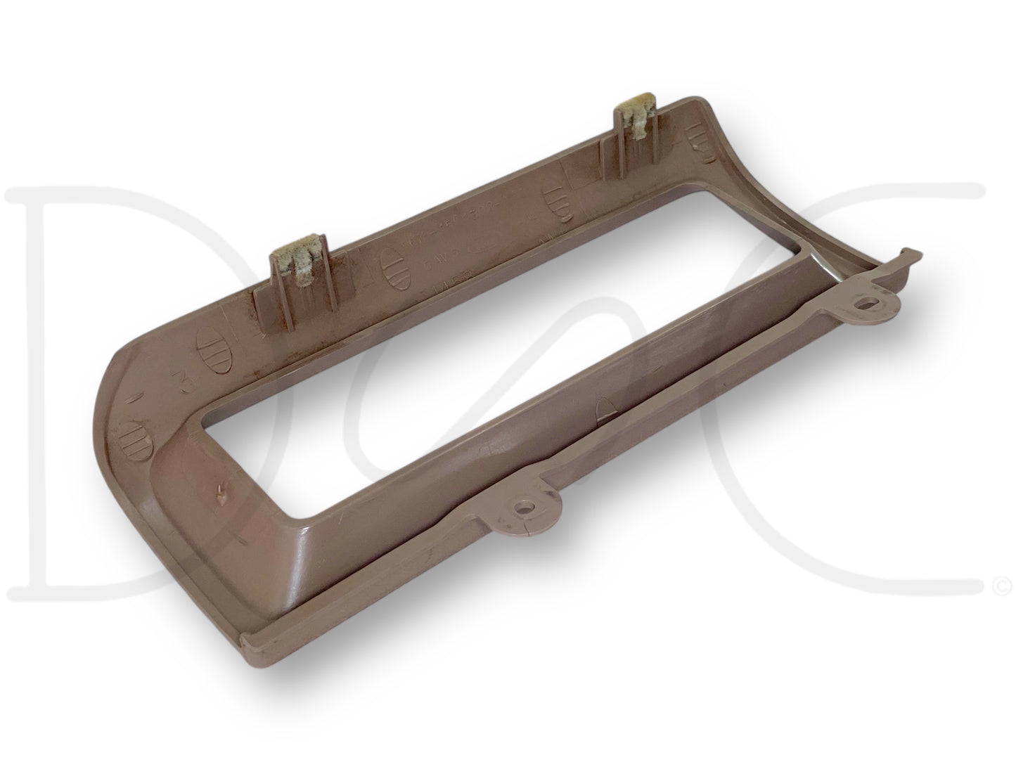 92-97 Ford F250 F350 Climate Control Dash Bezel Surround Trim Panel Tan OE