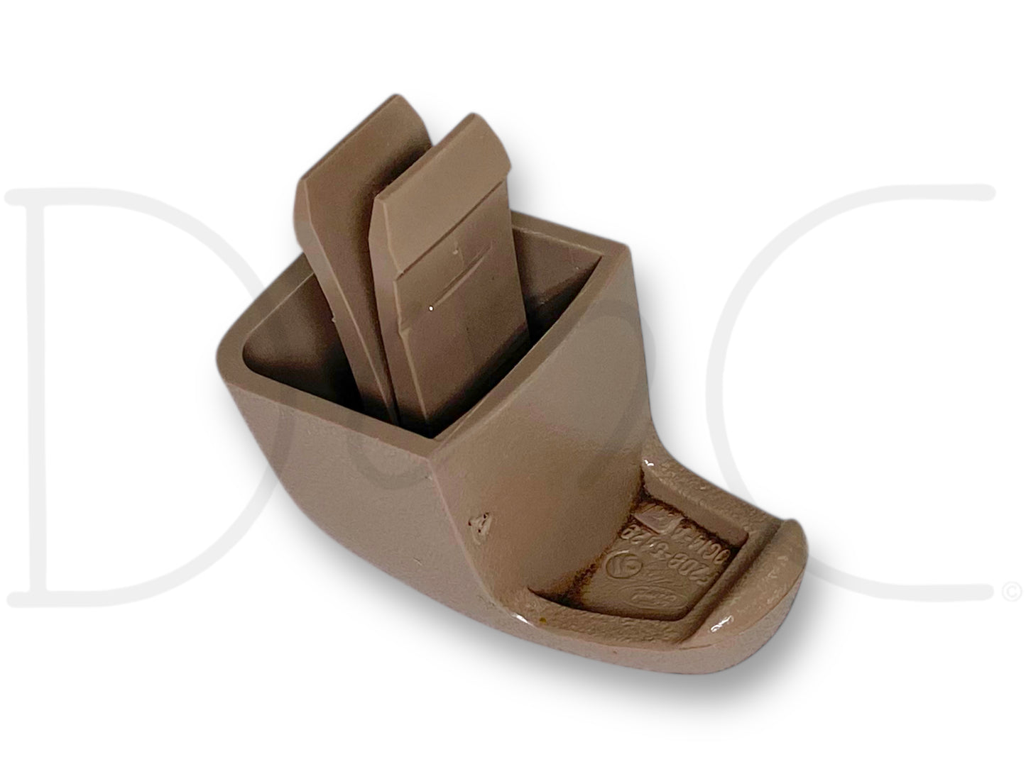 92-97 Ford F250 F350 Roof Ceiling Coat Hanger Clothes Hook Mocha Tan OE