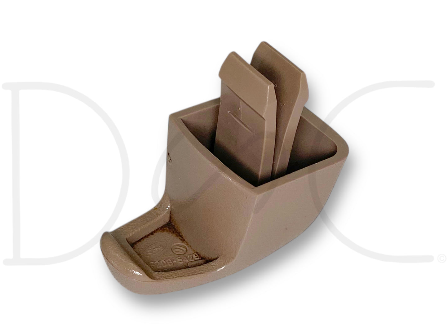 92-97 Ford F250 F350 Roof Ceiling Coat Hanger Clothes Hook Mocha Tan OE