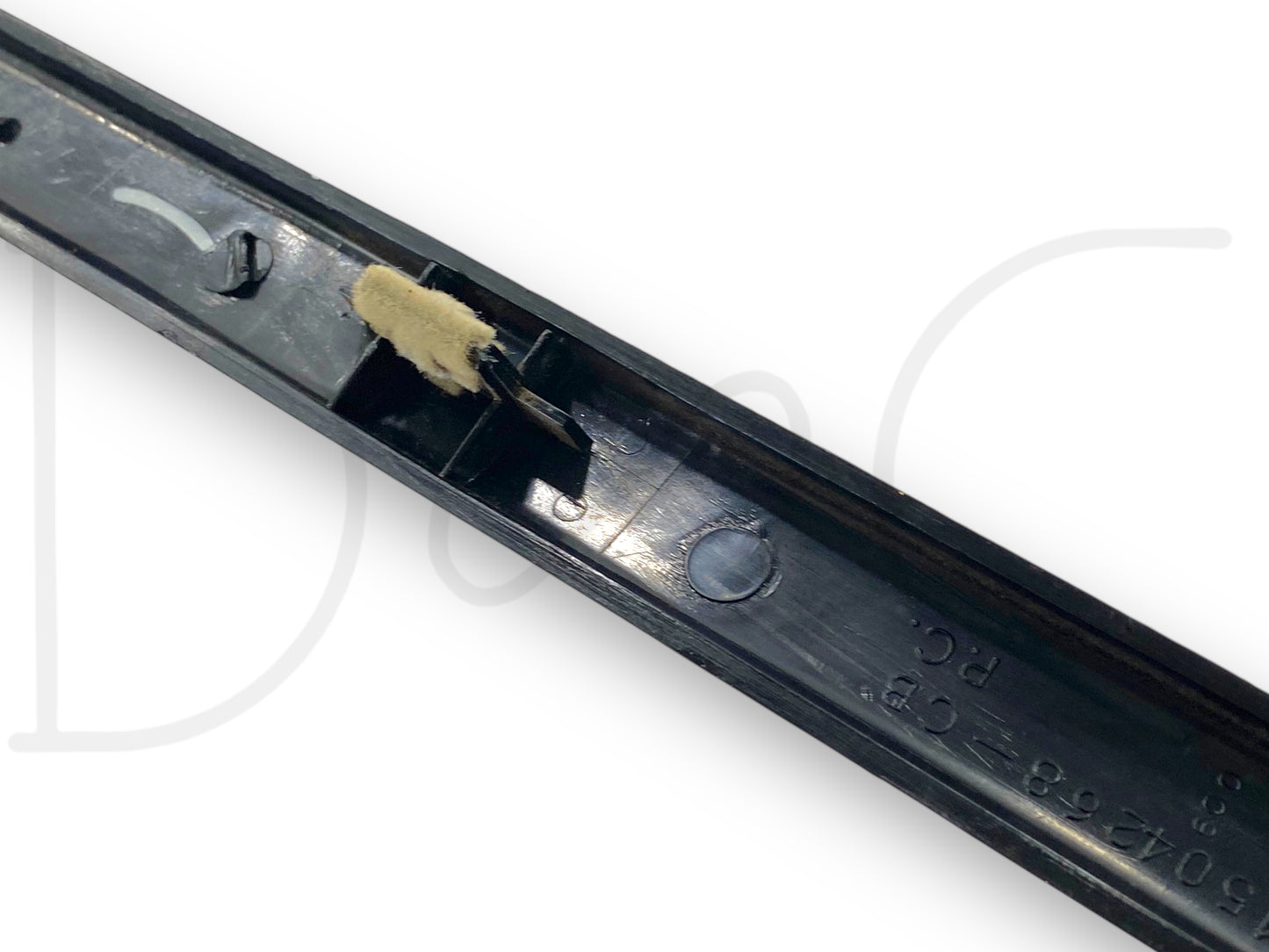 92-97 Ford F250 F350 XLT Dash Trim Strip Insert Molding Black OE F2Tb-1504268-Cb