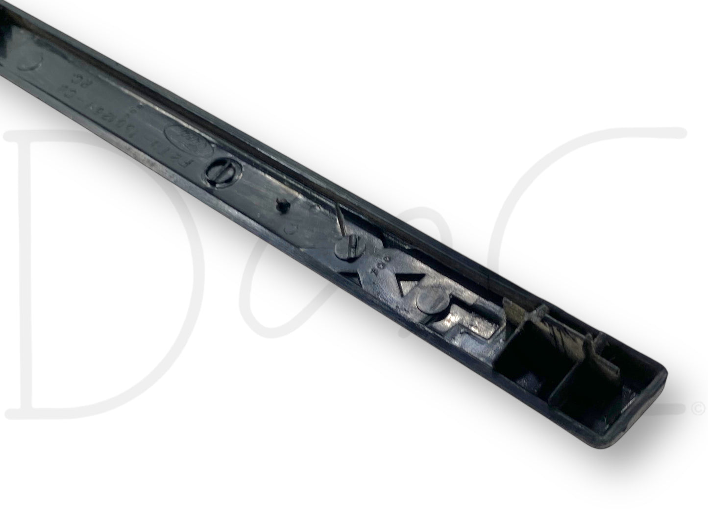92-97 Ford F250 F350 XLT Dash Trim Strip Insert Molding Black OE F2Tb-1504268-Cb