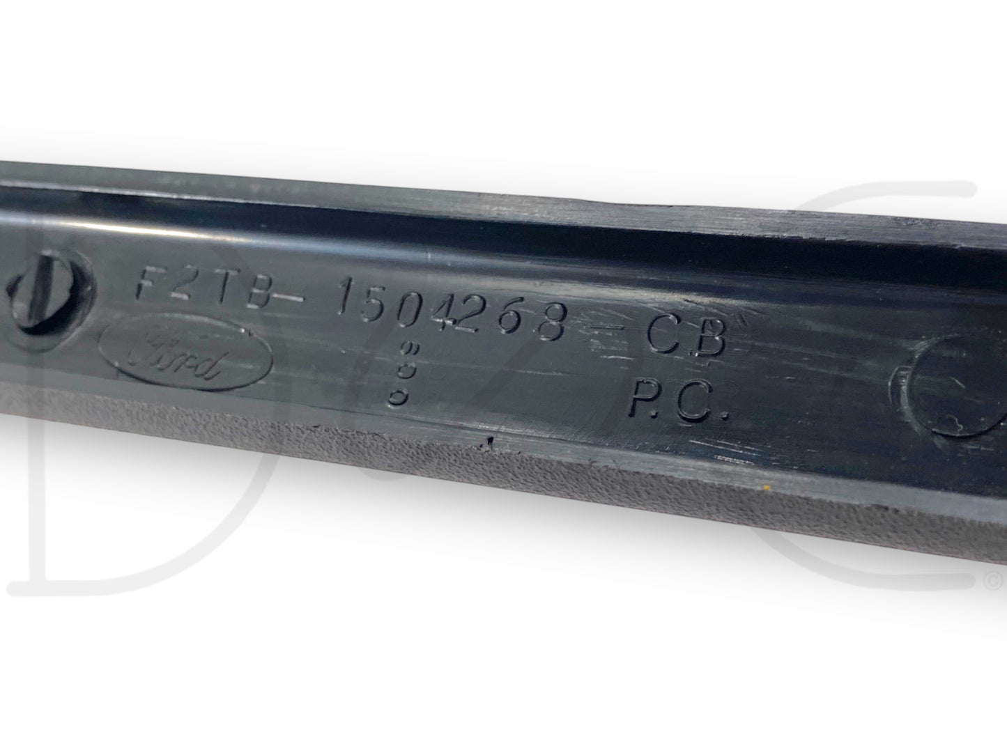 92-97 Ford F250 F350 XLT Dash Trim Strip Insert Molding Black OE F2Tb-1504268-Cb