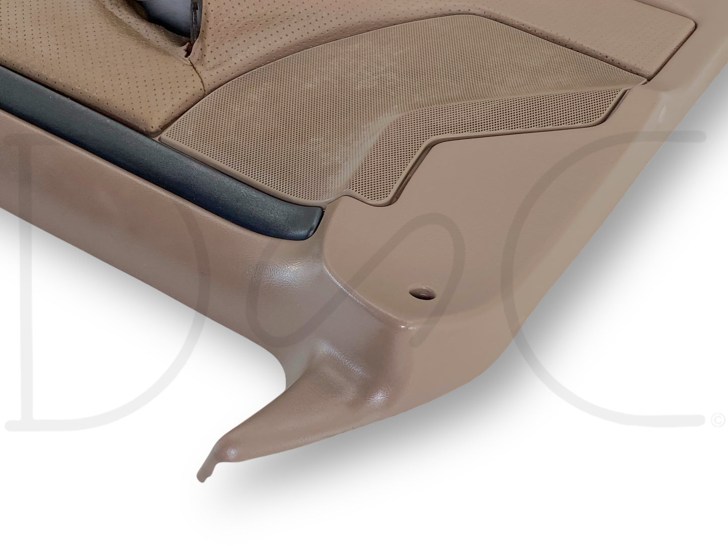 94-97 Ford F250 F350 RH Right Passenger Front Door Panel Mocha Tan *Blem*