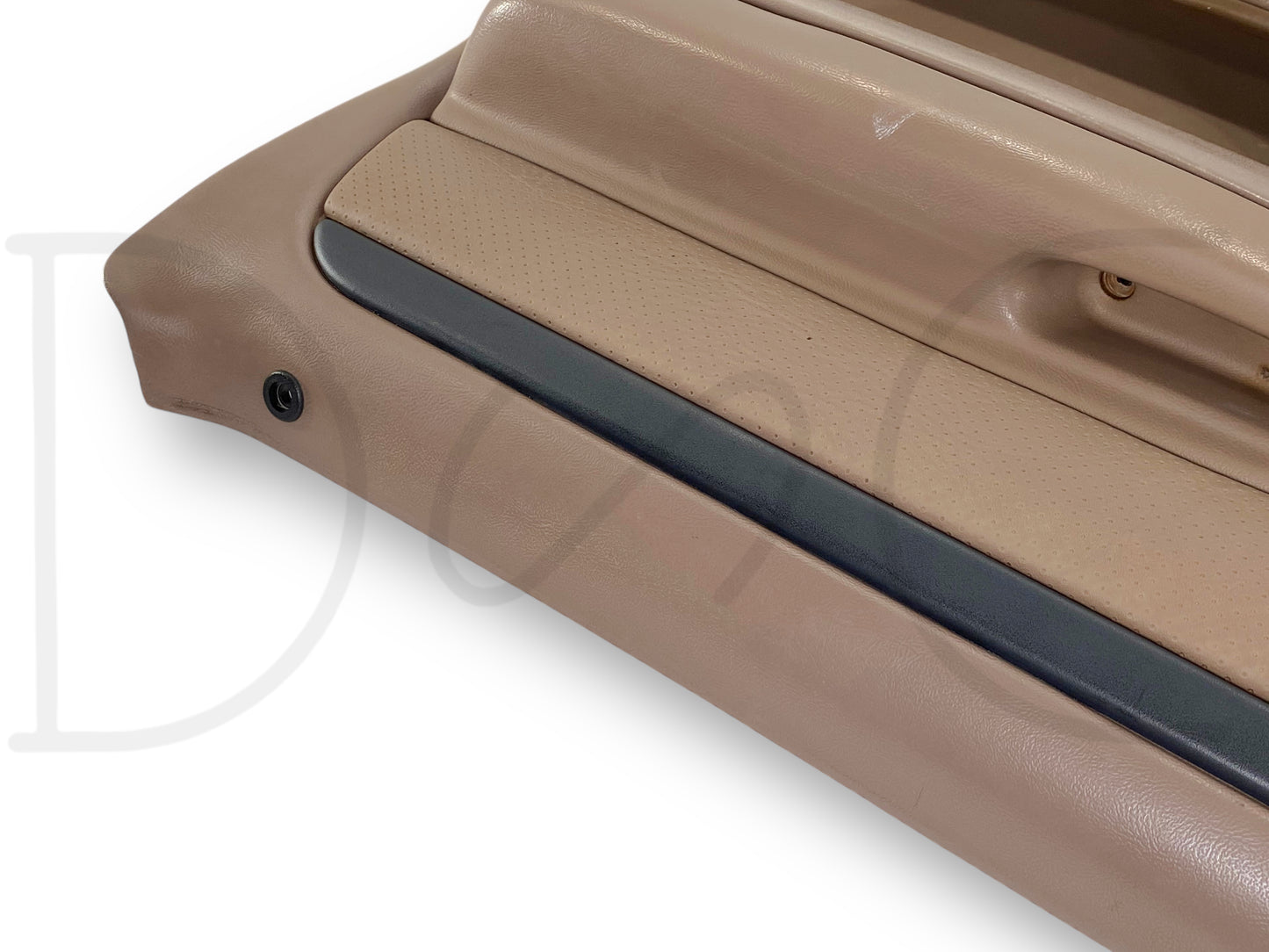 94-97 Ford F250 F350 RH Right Passenger Front Door Panel Mocha Tan *Blem*