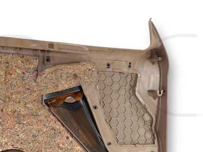 94-97 Ford F250 F350 RH Right Passenger Front Door Panel Mocha Tan *Blem*