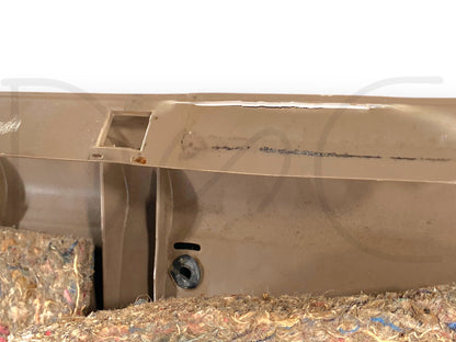 94-97 Ford F250 F350 RH Right Passenger Front Door Panel Mocha Tan *Blem*