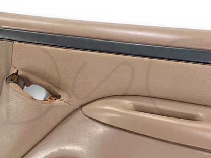 94-97 Ford F250 F350 RH Right Passenger Front Door Panel Mocha Tan *Blem*