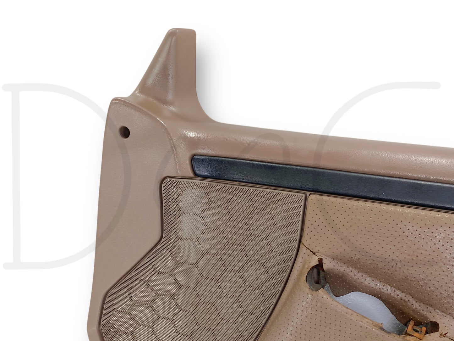 94-97 Ford F250 F350 RH Right Passenger Front Door Panel Mocha Tan *Blem*
