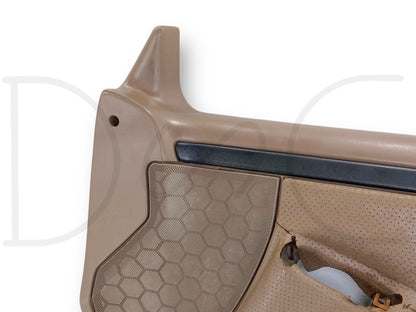 94-97 Ford F250 F350 RH Right Passenger Front Door Panel Mocha Tan *Blem*