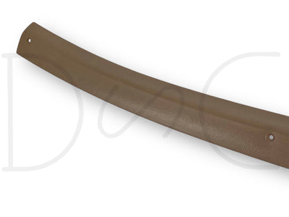 92-97 Ford F250 F350 Front Interior Headliner Molding Upper Trim Mocha Tan