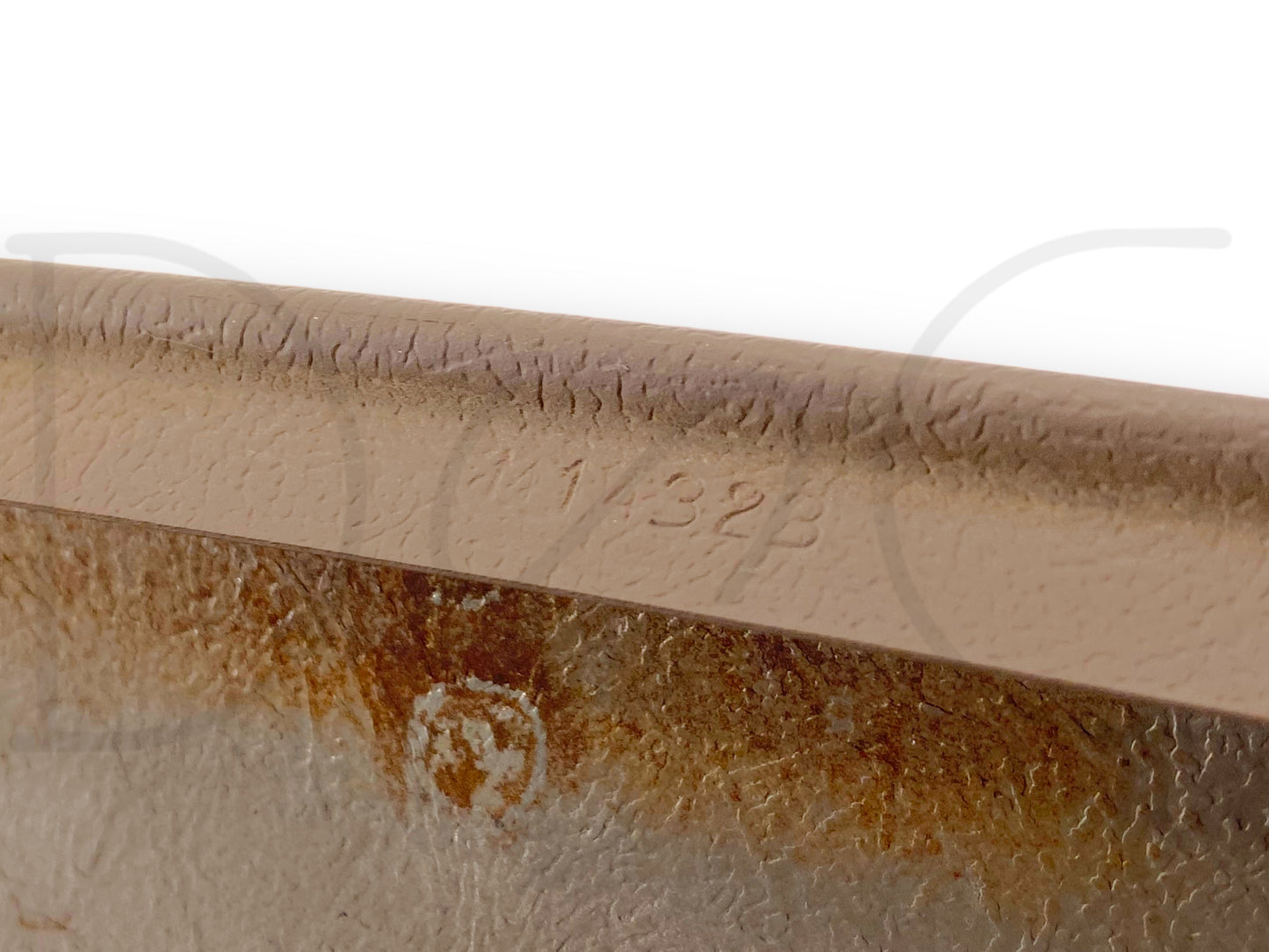 92-97 Ford F250 F350 Front Interior Headliner Molding Upper Trim Mocha Tan
