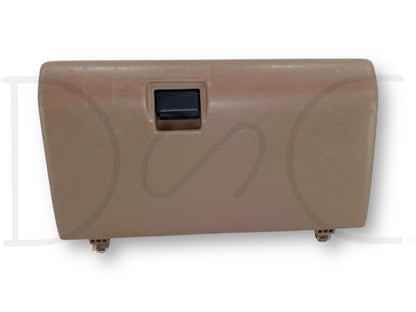 92-97 Ford F250 F350 Dash Glove Box Storage Bin Compartment Mocha Tan OE