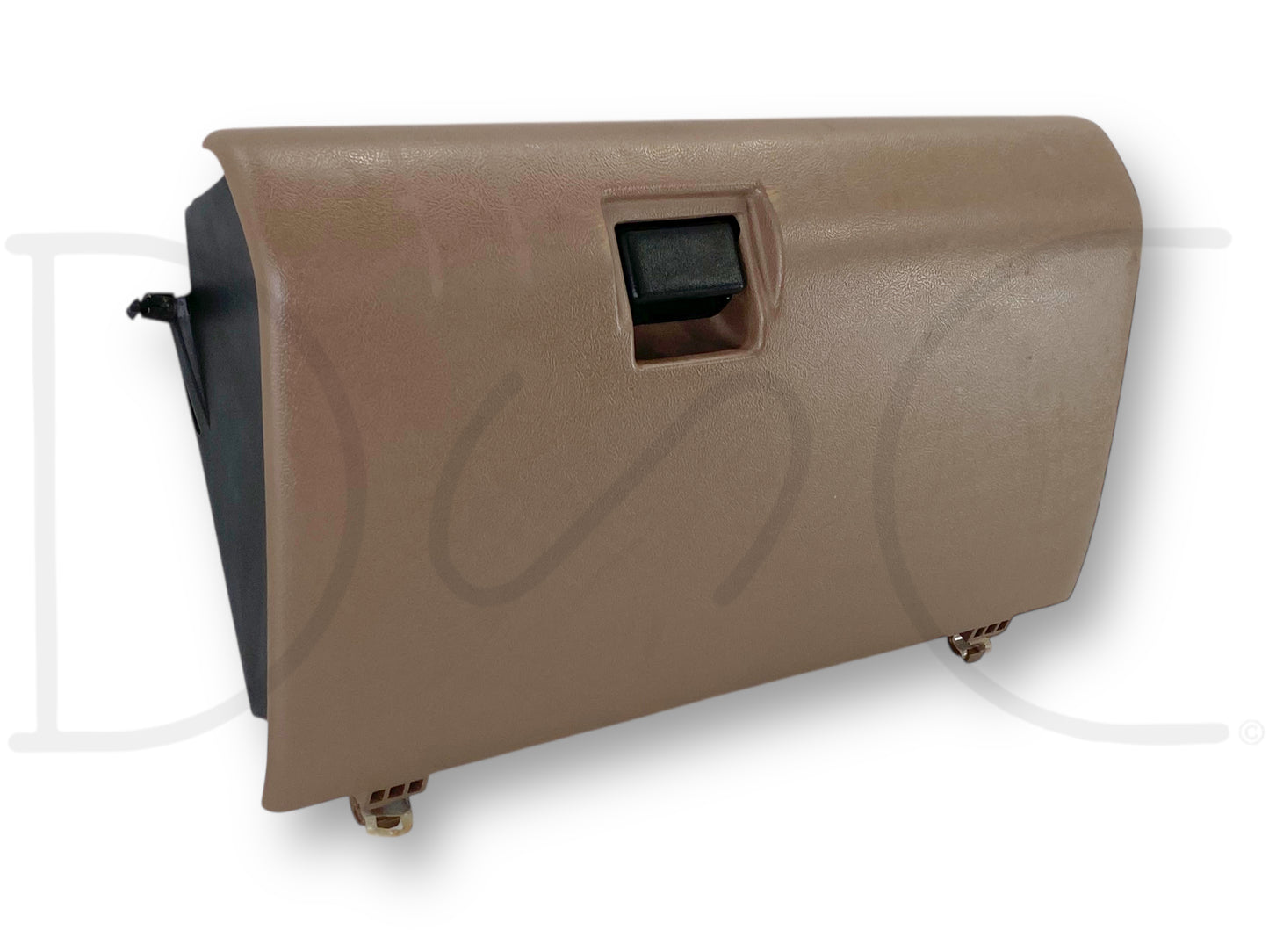 92-97 Ford F250 F350 Dash Glove Box Storage Bin Compartment Mocha Tan OE