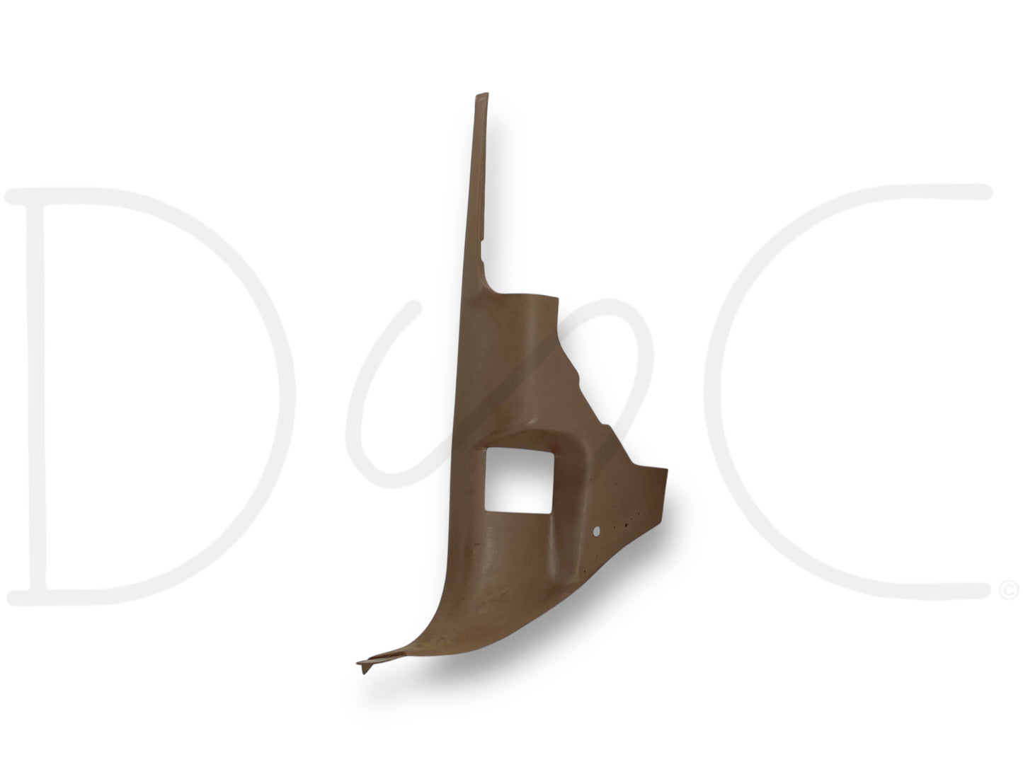 92-97 Ford F250 F350 LH Left Driver Lower Kick Panel Trim Mocha Tan OE
