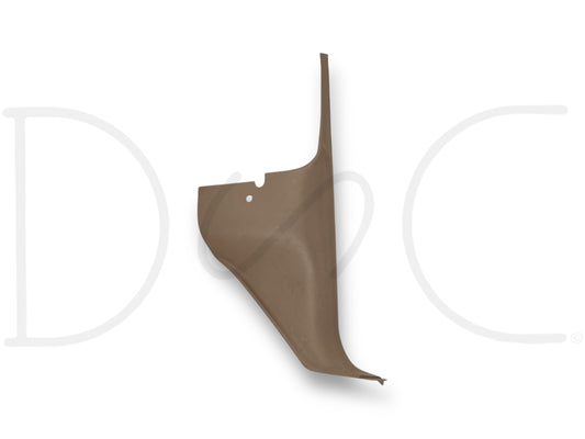 92-97 Ford F250 F350 RH Right Passenger Lower Kick Panel Trim Mocha Tan OE