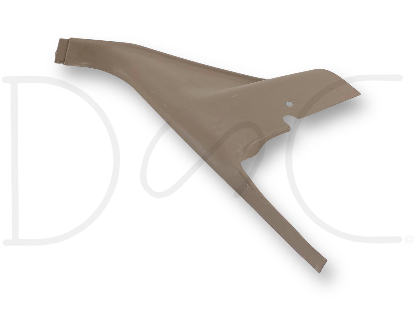 92-97 Ford F250 F350 RH Right Passenger Lower Kick Panel Trim Mocha Tan OE