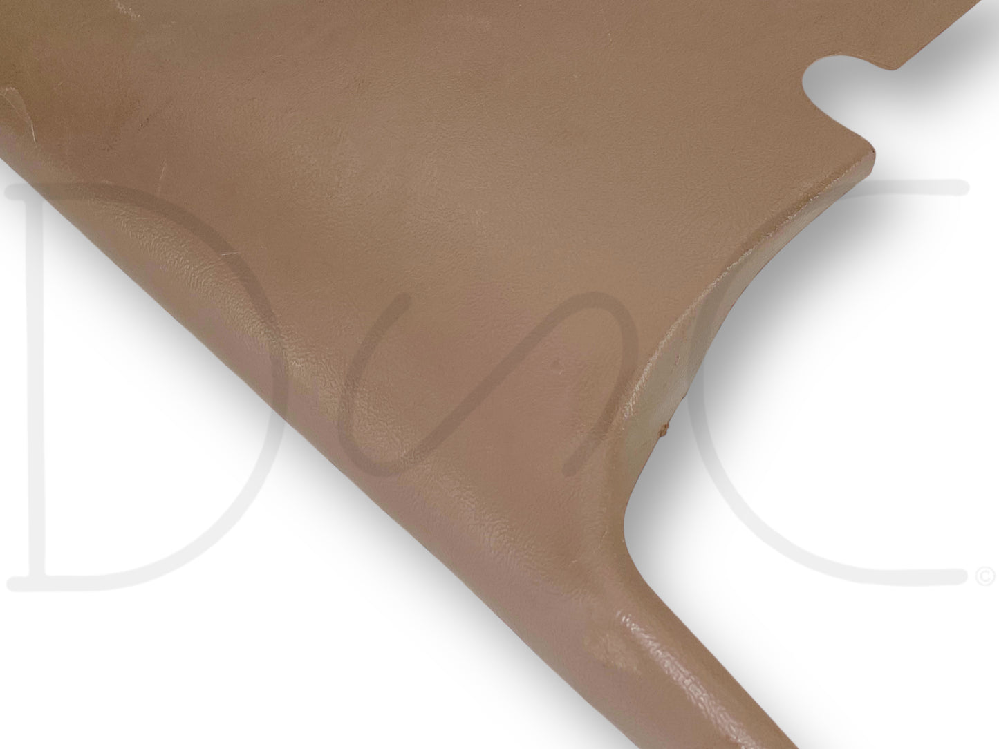 92-97 Ford F250 F350 RH Right Passenger Lower Kick Panel Trim Mocha Tan OE