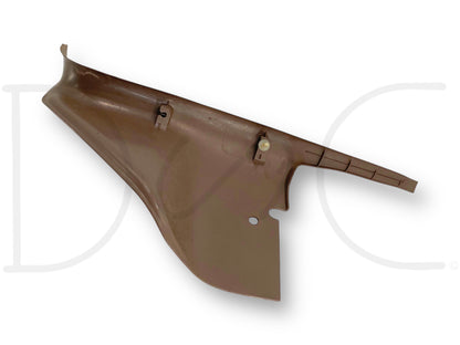 92-97 Ford F250 F350 RH Right Passenger Lower Kick Panel Trim Mocha Tan OE