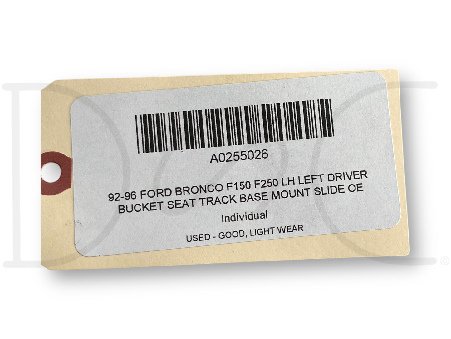 92-96 Ford Bronco F150 F250 LH Left Driver Bucket Seat Track Base Mount Slide OE
